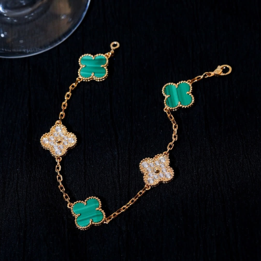 Van Cleef & Arpels Vintage Alhambra Gold Bracelet